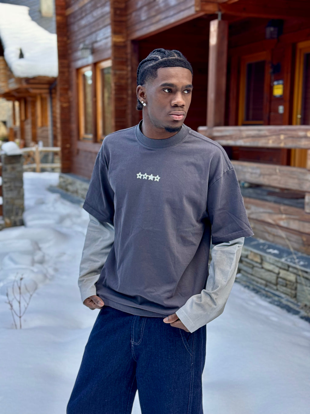 Teddy double T-shirt