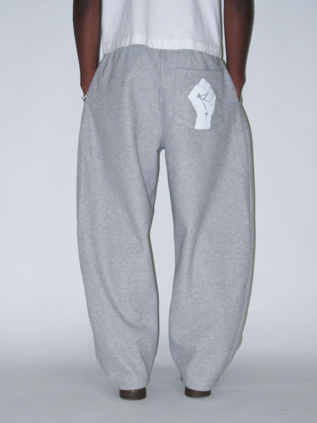 Gray Punch Pants